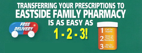 Transfering your prescriptions is easy as 123